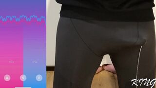 Remote Anal Vibe Milks Prostate Hands Free Cum Pants Ruin