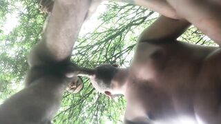 Melanin Beach Ass Destroyed Gushing Cum Flood