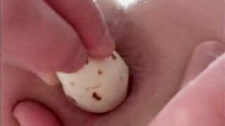 White Zucchini Wrecks Big Gay Ass Gushing Cum Pullout