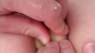 White Zucchini Wrecks Big Gay Ass Gushing Cum Pullout