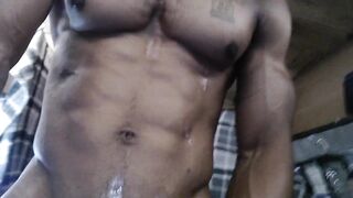 Texas Muscle Bulls Monster BBC Gushes Cum Live Destruction