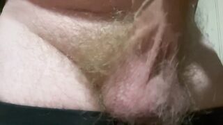 Uncut Foreskin Stretched Precum Dripping Balls Explode Gushing