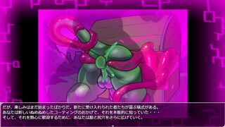 Dragon Ass Wedged In Chest Slime Tentacles Gush Cum Inside Huge Balls Drained