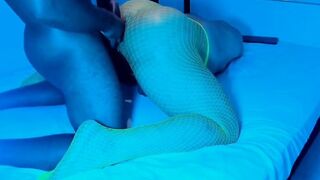 Disco Femboy Ass Destroyed Huge Cock Creampie Gush