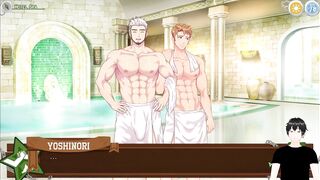 Goro's Huge Cock Wrecks Naoto In Steamy Bathhouse Poundfest