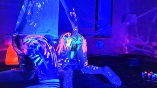 Glow Paint Femboys Halloween Flip Fuck Bubble Butt Cum Gush