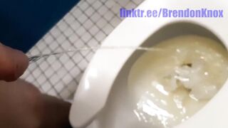 Gym Locker Cum Gush Brendon Knox Drains Balls Dry Destroyed