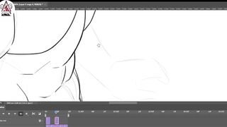 Animator Dumps Thick Loads On Gay Soldier Foot In Fuck Taxi Hentai BTS