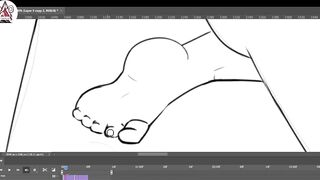 Animator Dumps Thick Loads On Gay Soldier Foot In Fuck Taxi Hentai BTS