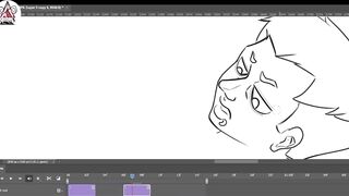 Animator Dumps Thick Loads On Gay Soldier Foot In Fuck Taxi Hentai BTS