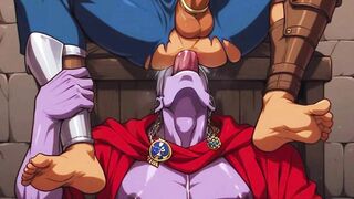 Dark Gay Servants Monster Purple Cock Ruins Kings Gushing Cum