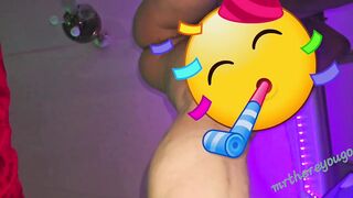 BBC Daddy Destroys Twink Ass Raw Backshots Tub Creampie Flood