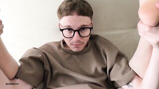 Big Dick Daddy Jerks Twink Then Barebacks Deep Fills Ass With Gushing Milk