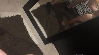 Skinny Japanese Twink Choked Gushing on Huge Hairy Monster Cock