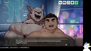 Kumoyama XXL Woofia Cock Destroys Leashed Furry Ass Gushing Cum Flood