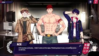 Jock Ace Gushes Massive Load Chokes Streamer Cock Worship