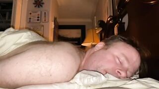 Bearded Daddy Jerks Horny Load Face Gushing Cum Explosion