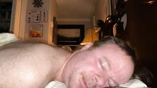 Bearded Daddy Jerks Horny Load Face Gushing Cum Explosion
