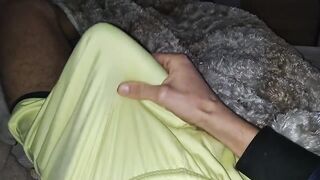 Monster Pinoy Cock Strains Pants Explodes Gushing Cum Flood