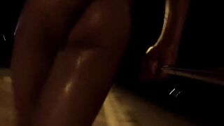Busted Skinny Twink Jerks Gushing Cumshot Hiding Court Escape