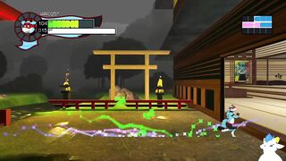 Bunny Sneaks Ninja Castle Ass Ruined By Dragon Big Cock Cum Flood