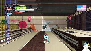 Bunny Sneaks Ninja Castle Ass Ruined By Dragon Big Cock Cum Flood