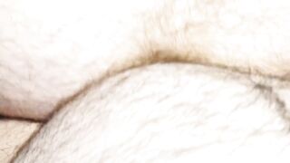EMPTYING HUGE BALLS RAW IN HAIRY ASS CREAMPIE FLOOD