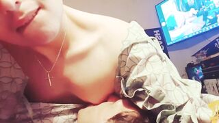 Daddy Nurse Rips Open Chubby Amputee's Gushing Ass Hole