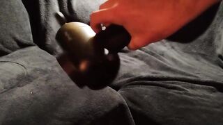 Qornelius Massage Gun Cock Destroyed Gushing Cum Explosion