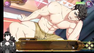 Tomokis Abs Choke Boss Cock in Full Service Cum Gush