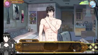 Tomokis Abs Choke Boss Cock in Full Service Cum Gush