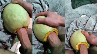 Big Cock Annihilates Melon Hole Gushing Cum Chaos