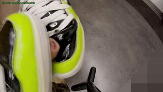 4 Explosive Cumshots Flood Lime Green Osiris Bronx Kicks