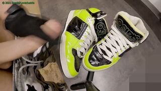 4 Explosive Cumshots Flood Lime Green Osiris Bronx Kicks