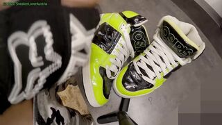 4 Explosive Cumshots Flood Lime Green Osiris Bronx Kicks