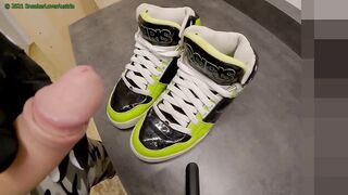 4 Explosive Cumshots Flood Lime Green Osiris Bronx Kicks