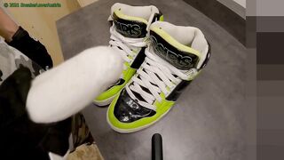 4 Explosive Cumshots Flood Lime Green Osiris Bronx Kicks