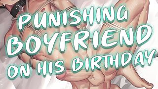 Bound Femboy Begs Toys Wreck Birthday Hole Cum Gushes Wild