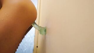 Twink Bathtub Dildo Rampage Prostate Gush Nonstop Destroyed