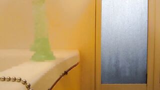 Twink Bathtub Dildo Rampage Prostate Gush Nonstop Destroyed