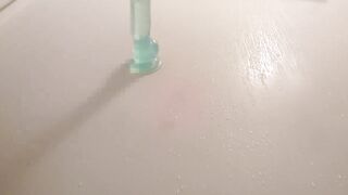 Twink Bathtub Dildo Rampage Prostate Gush Nonstop Destroyed