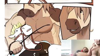 Furry Fox Ass Tapdanced Raw Gushing Gay Yiff Cum Flood