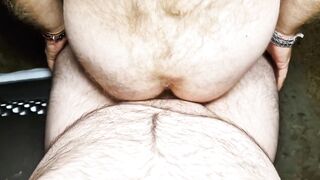 Hairy Work Bitch Ass Destroyed Bareback Cum Gush Public Fuck