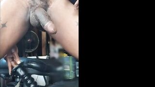 BBC Hunk Gapes Ass Dildo Cum Gush Destroyed Hole Explosion