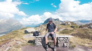 Alps 2204m Risky Jerk-Off Cum Gush Destroyed Nuts