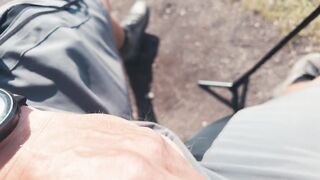 Alps 2204m Risky Jerk-Off Cum Gush Destroyed Nuts