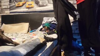 Horny Boys Tight Tracksuit Pussy Gushing Cum Destroyed