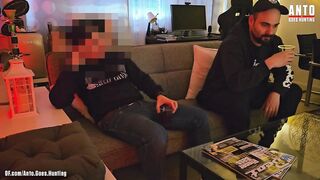 Straight Bro Catches Jerk Turns Mutual Cum Gush Destroy