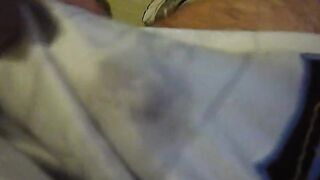 Morning Big Cock Blast Drowns Hot Adidas Sneakers In Thick Cum