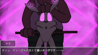 Rabbit gets railed by boss boar in cruel game breeding session